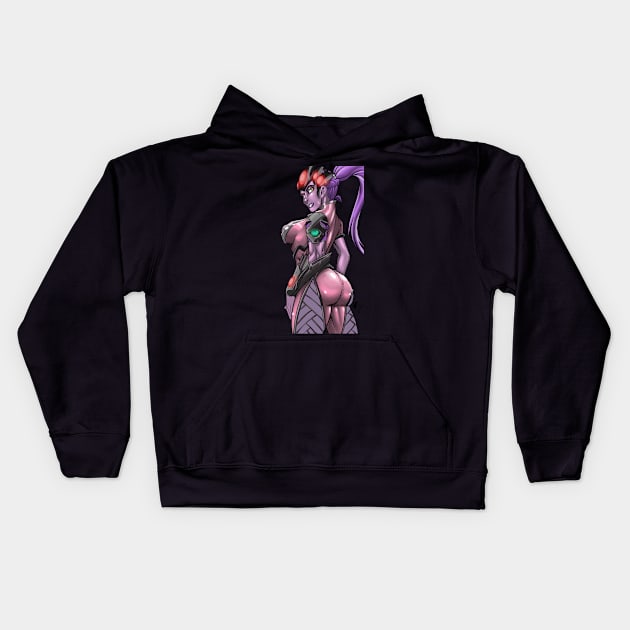 Maker of Widows Kids Hoodie by Robtorresart